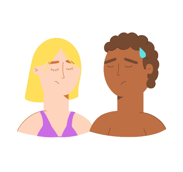 Pareja sin erección