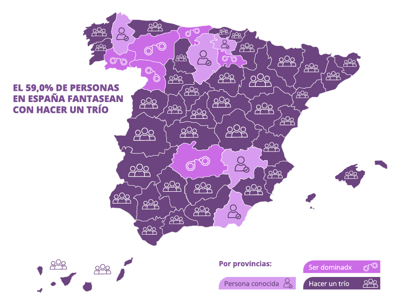 Con qué fantasean en cada provincia