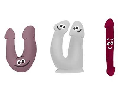 Consoladores dobles Consoladores dobles