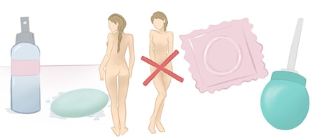 Precaciones en el sexo anal Precaciones en el sexo anal