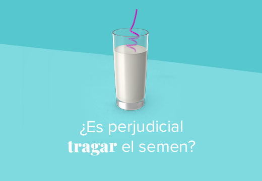¿Puede ser malo tragarse el semen?