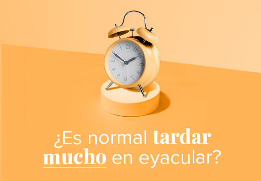 Tardo mucho en eyacular, ¿es normal?