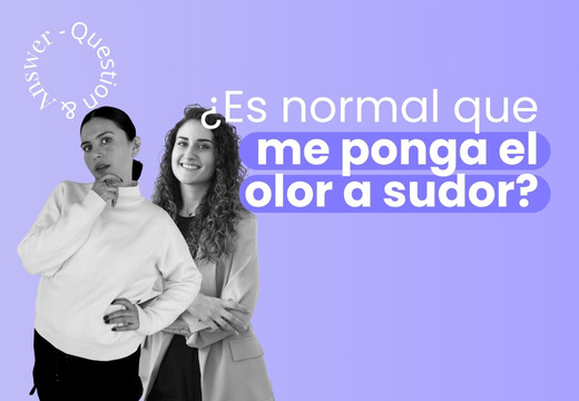 ¿Es normal que me ponga el olor a sudor?