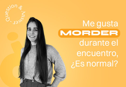 Me gusta morder a mi pareja durante el encuentro, ¿Es normal?