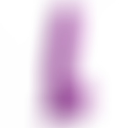 Dildo Realístico c/ Testículos 21 cm Morado