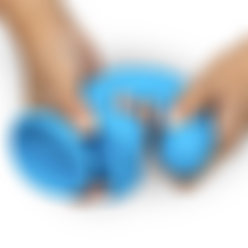 Dildo Realista Dual Layer 8 Azul