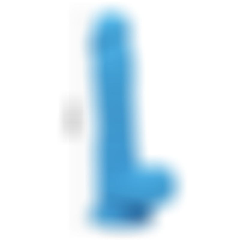 Dildo Realista Dual Layer 8 Azul