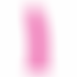 Dildo Model 2 15 cm Rosa Fosforescente