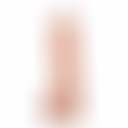 Vela Pene Color Carne 10 cm