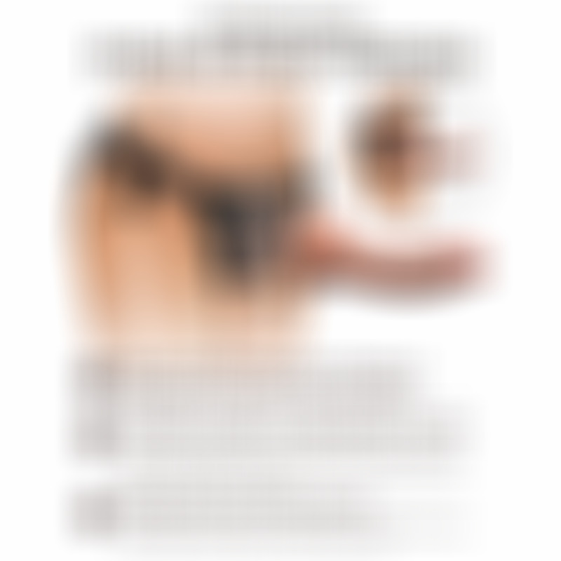 Élite Arnés Ajustable Confortable con Dildo 17.8 cm