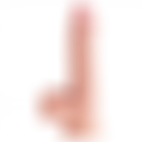 Dildo con Testículos Triple Densidad 19 cm