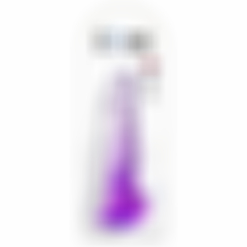 Pene Realístico Con Testículos 16.5 cm Morado