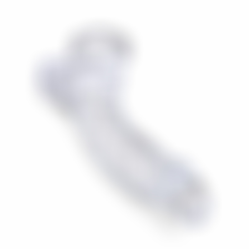 Pene Realístico Curvado con Testículos 16.5 cm Transparente