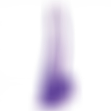 Dildo con Testículos 19 cm Morado