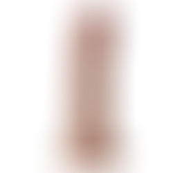 Pene Realístico 15 cm Caramelo