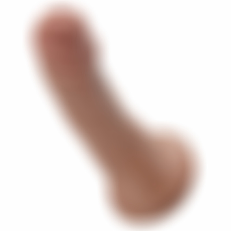 Pene Realístico 15 cm Caramelo