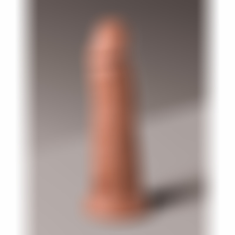 Dildo Realístico Silicona 20.3 cm Caramelo