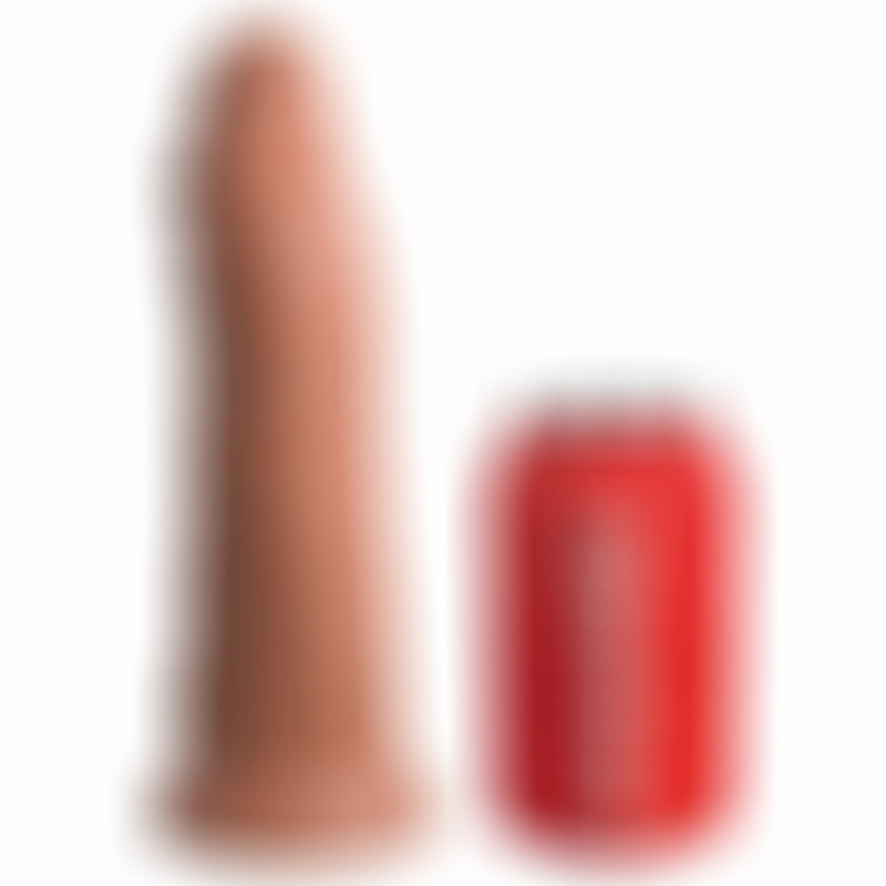 Dildo Realístico Silicona 20.3 cm Caramelo