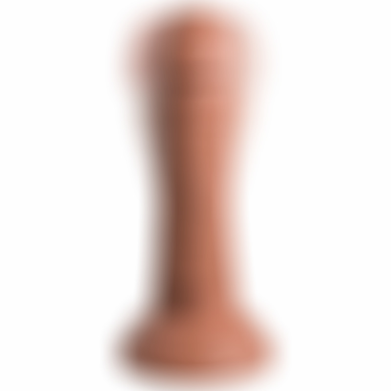 Dildo Realístico Vibrador 15.2 cm Caramelo