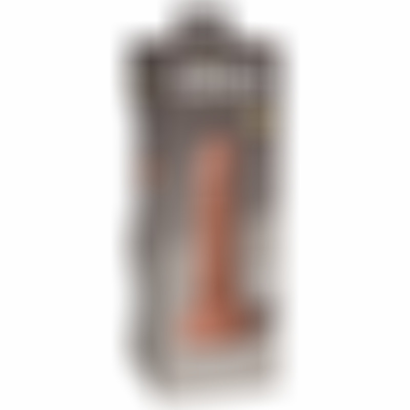 Dildo Realístico Vibrador 15.2 cm Caramelo