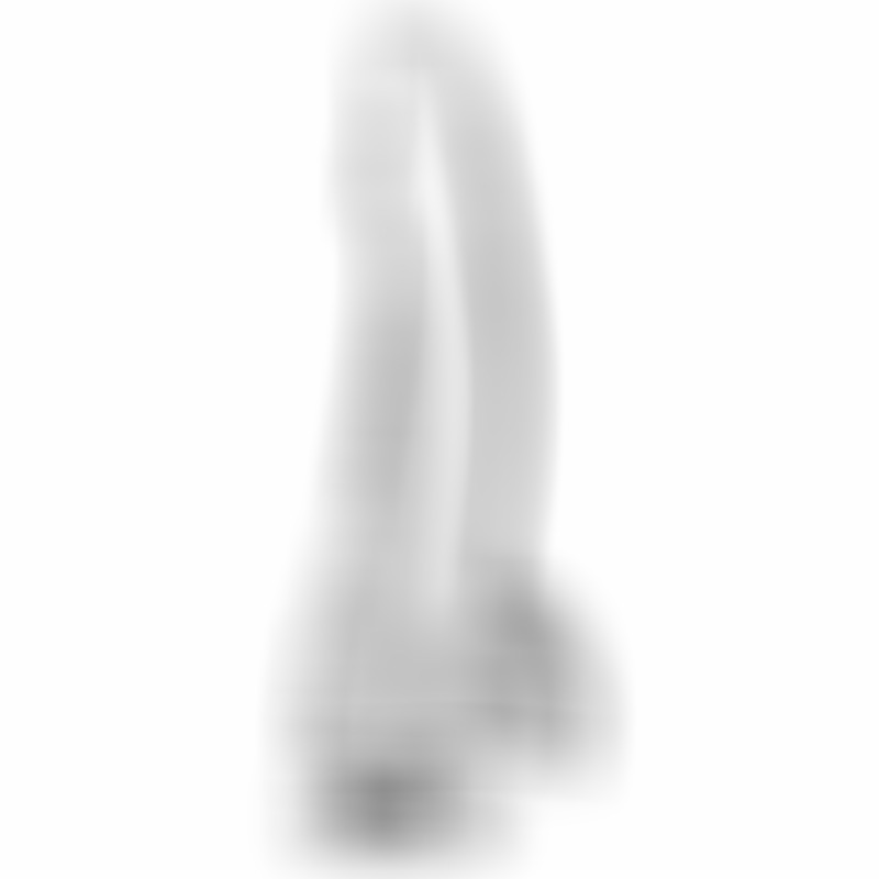 Dildo Con Testículos 15.2 cm Transparente