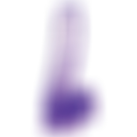 Pene con Testículos Morado 13.5 cm
