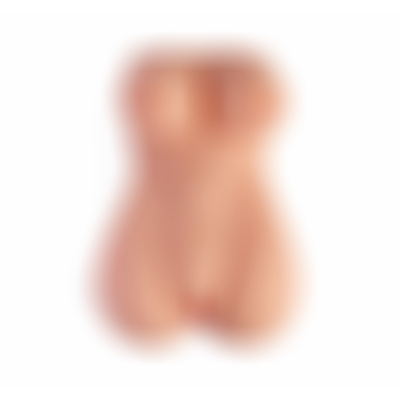 Torso Masturbador Vibrador Vagina y Ano