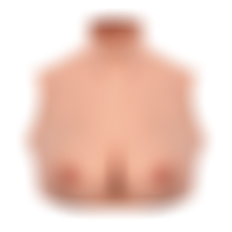 Busto Pecho Cuello Alto Poco Claro S