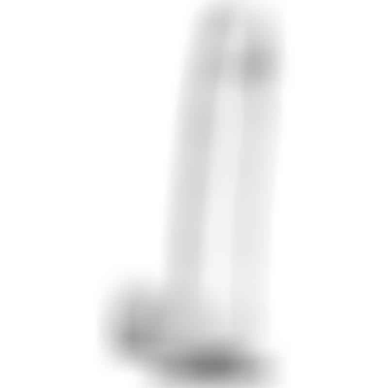 Clear Dildo Realista Transparente 22 cm x 4,6 cm