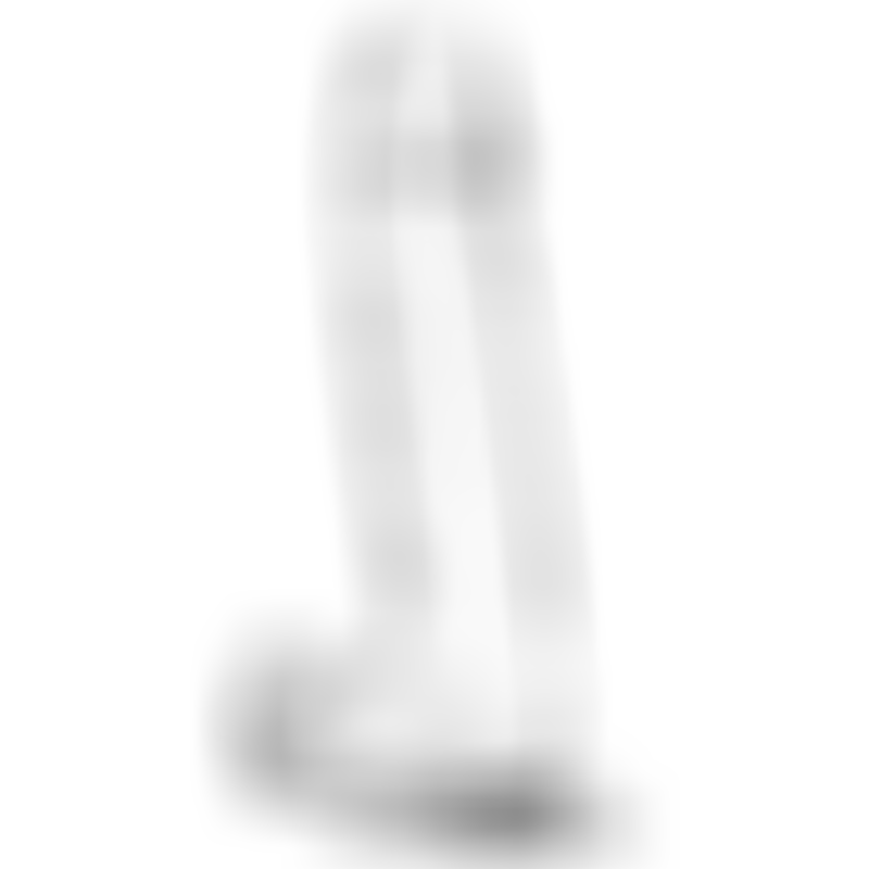 Clear Dildo Realista Transparente 20 cm x 4,5 cm