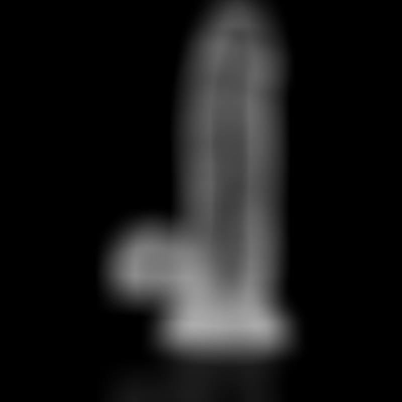 Clear Dildo Realista Transparente 15,5 cm x 3,5 cm