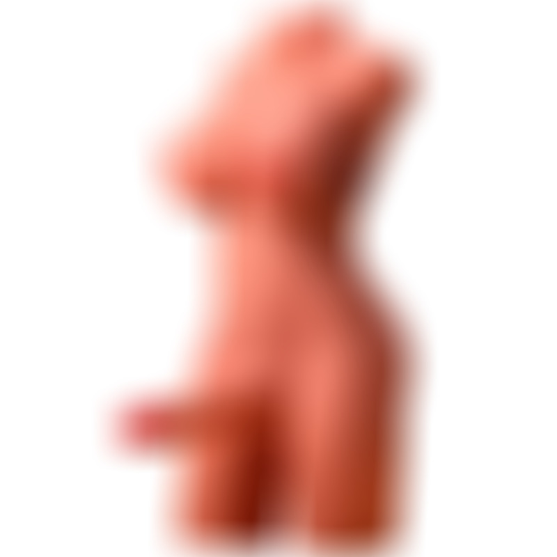 Miah Lady Boy Torso Femenino con Dildo con Vibración y Thrusting