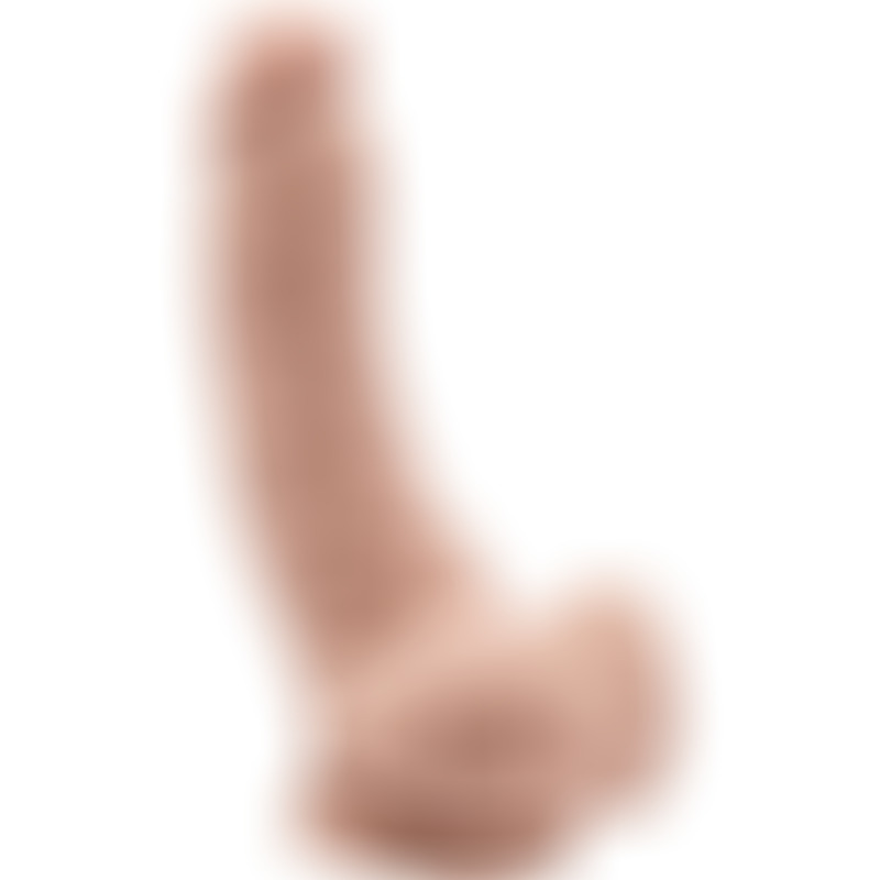 Dildo 20,5 cm con Testículos Natural