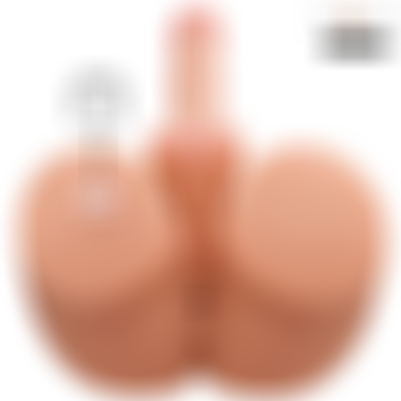 Richie Torso con Ano y Dildo Multifuncion con Control Remoto