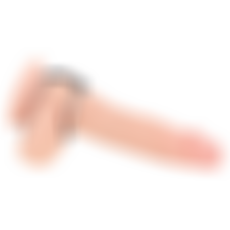 Anillo Pene Metal Doble Conectados con Cuero
