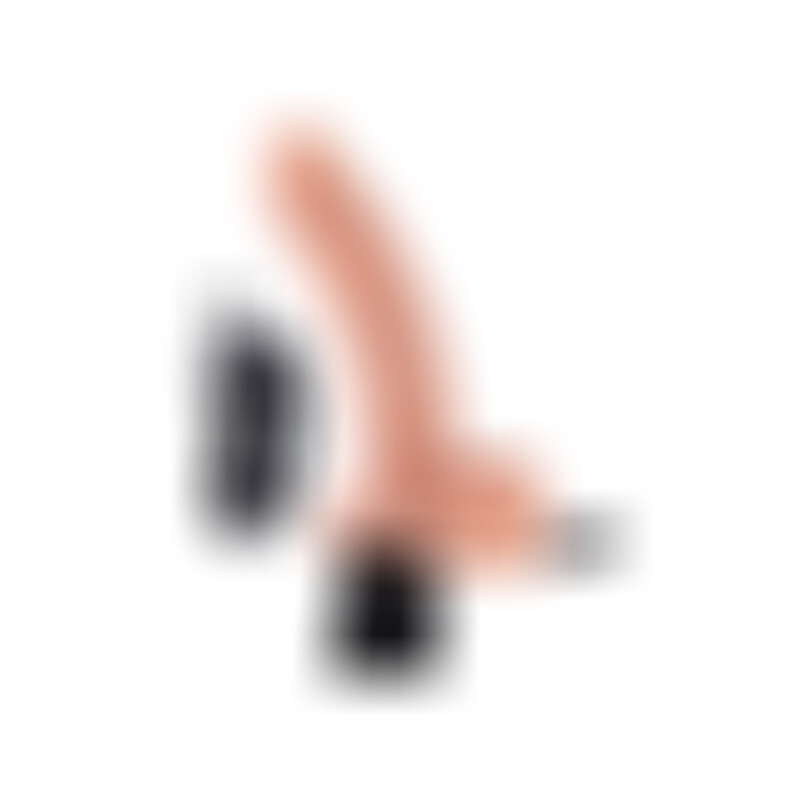 Pene Realístico Vibrador con Arnés Hueco 19 cm