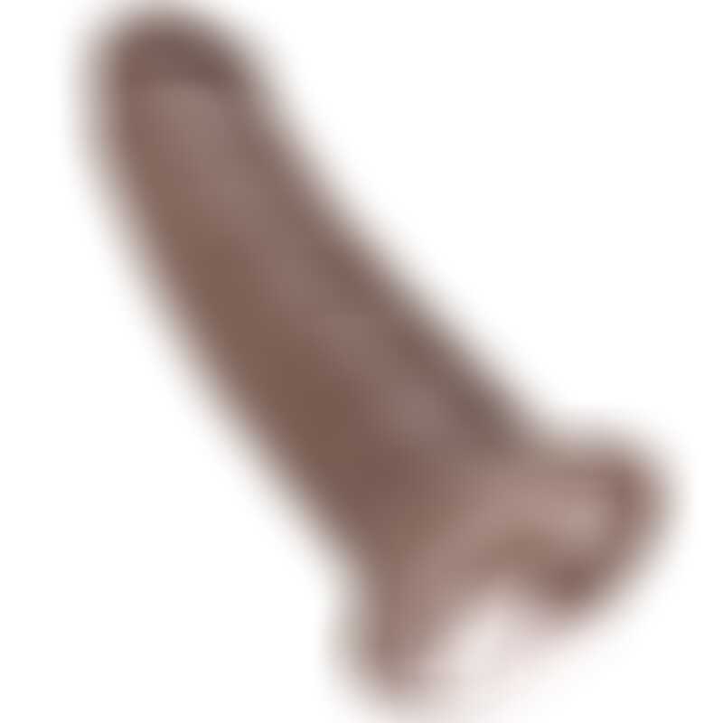 King Cock Pene Realístico 25.5 cm Marrón