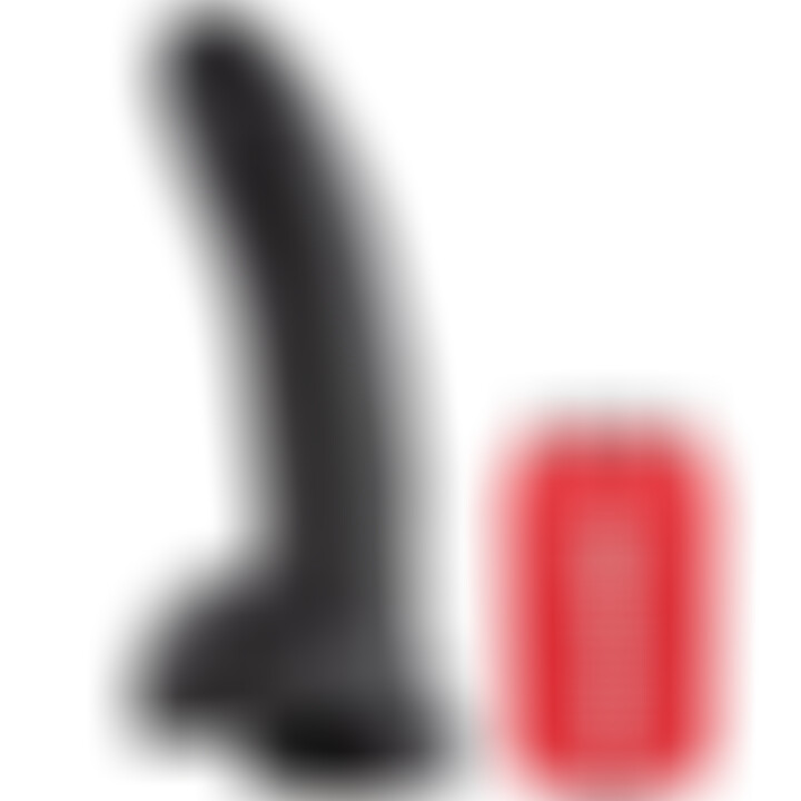 King Cock Pene Realístico con Testículos 23 cm Negro