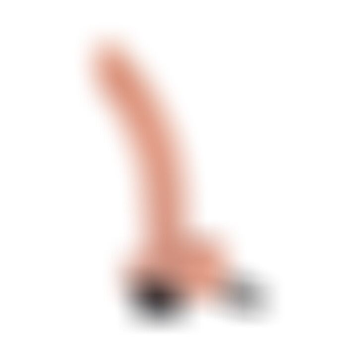 Pene Realístico con Arnés Hueco 24 cm