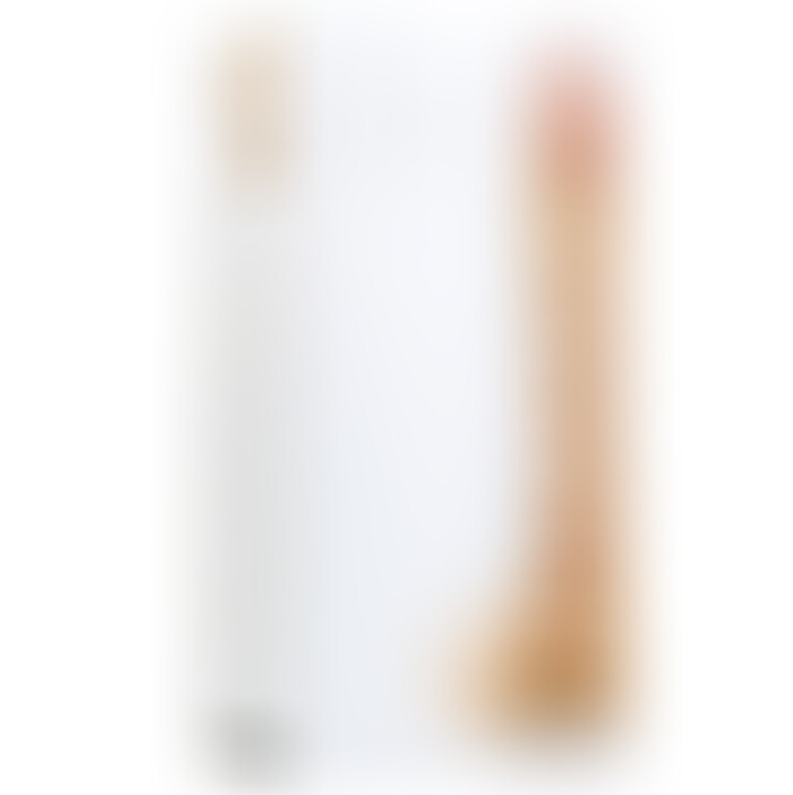Realrock Pene Vibrador con Escroto 27 cm