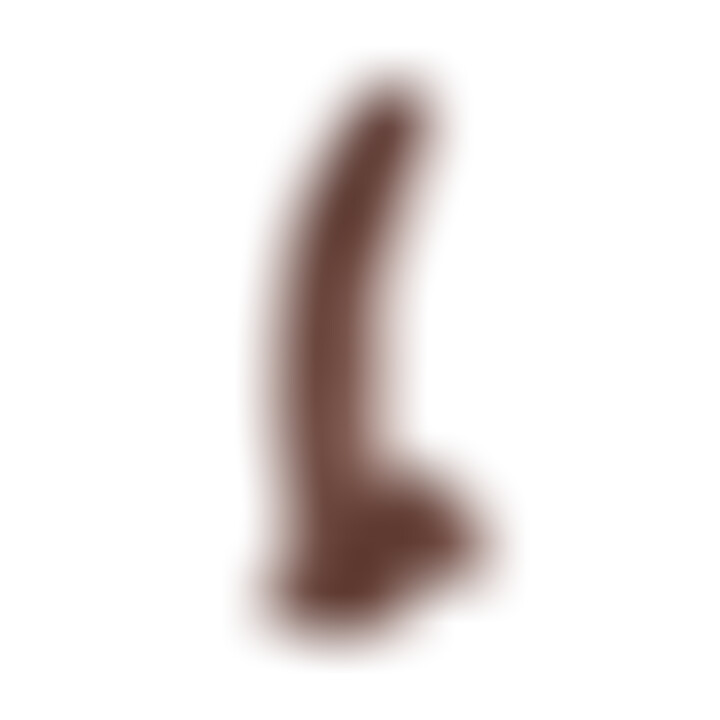 King Cock Pene Realístico con testículos 23 cm Marrón