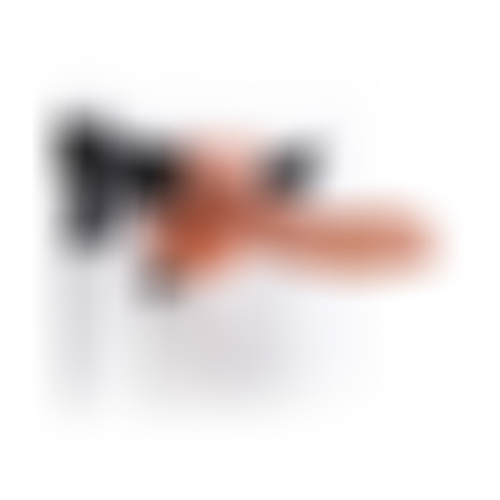 Pene Realístico Vibrador con Arnés Hueco 19 cm