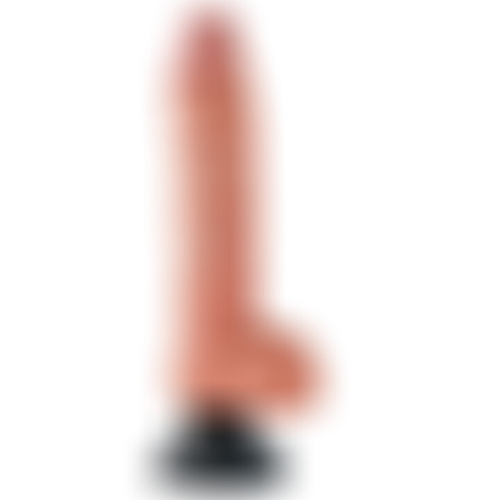 King Cock Pene Realístico Vibrador Testículos 25 cm