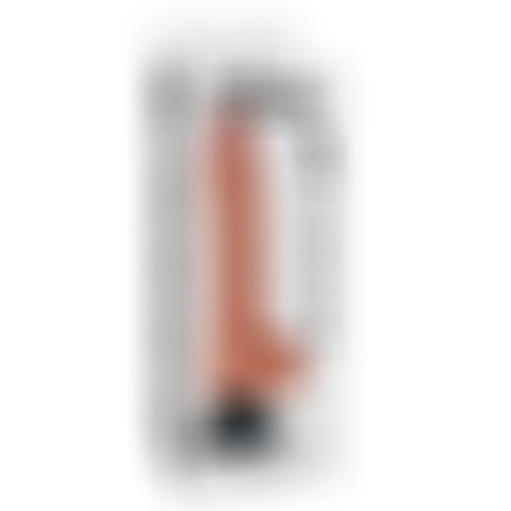 King Cock Pene Realístico Vibrador Testículos 25 cm