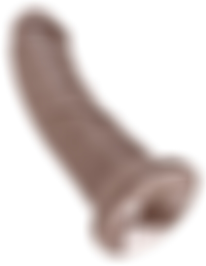 Pene Realístico King Cock 20.5 cm Marrón