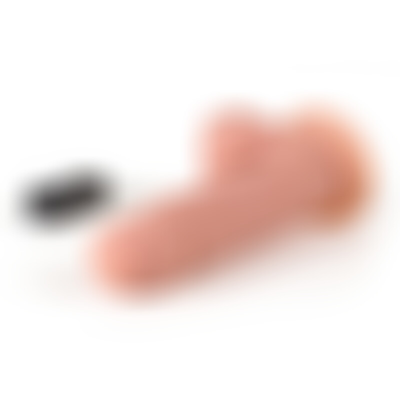 Vibrador Realístico R4 19 cm con Control Remoto