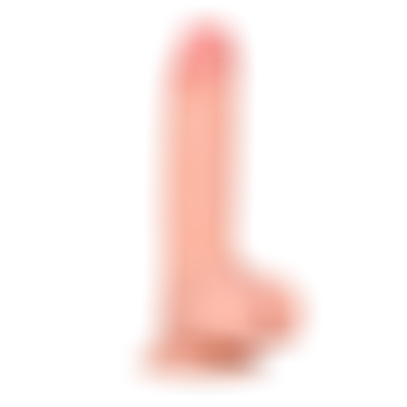 Slidy Dildo Realista Dual Layer Retráctil 7 Natural