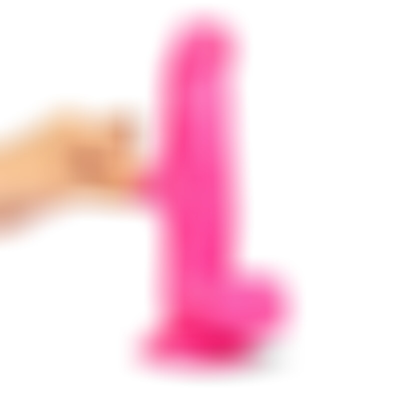 Slidy Dildo Realista Dual Layer Retráctil 8 Rosa