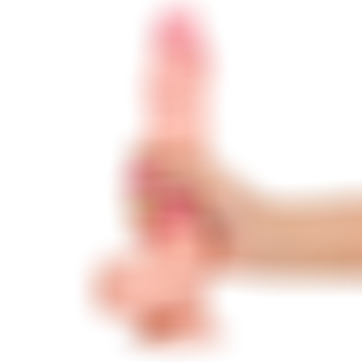 Slidy Dildo Realista Dual Layer Retráctil 9 Natural