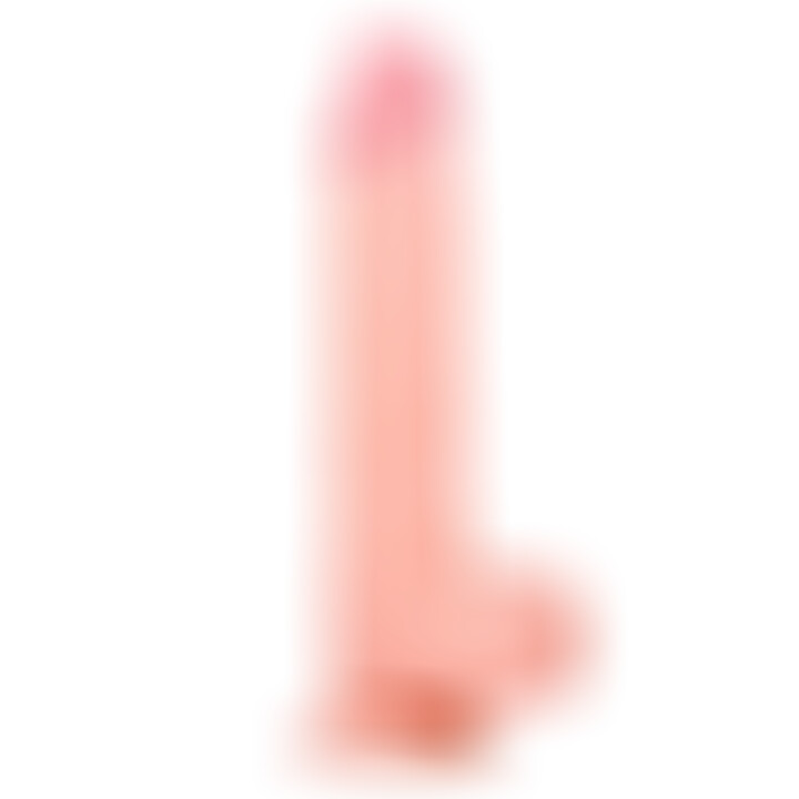 Slidy Dildo Realista Dual Layer Retráctil 9 Natural